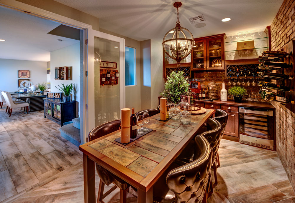 Wine Room - Dorn Homes in Prescott Lakes
